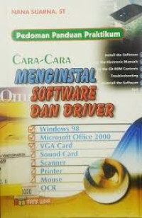Image of cara-cara menginstal software dan driver