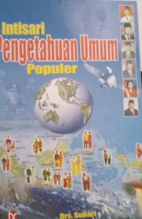 Image of Intisari Pengetahuan Umum Populer